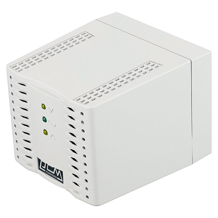 Стабилизатор напряжения PowerCom TCA-2000 White, 2000VA Powercom