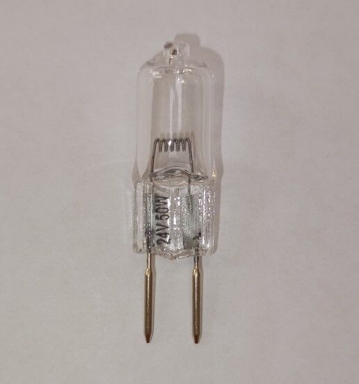 Лампа галогенная малогабаритная капсульная, цоколь G6.35, 24 В, 50 Вт