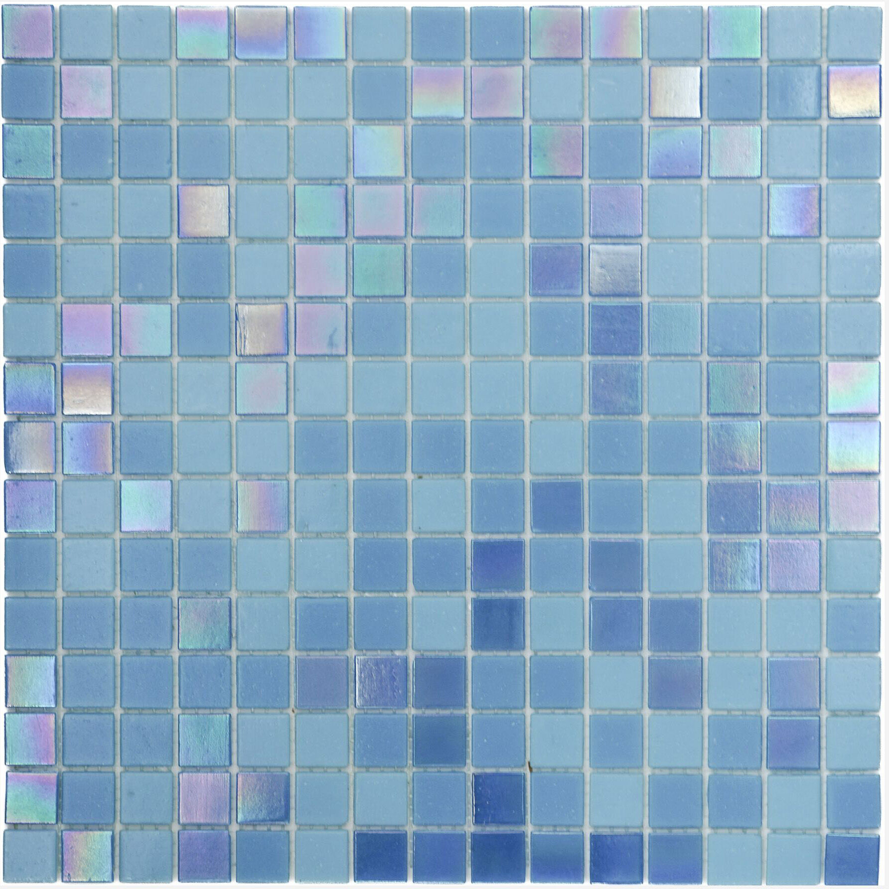 Мозаика стеклянная DORI BLUE orro голубая