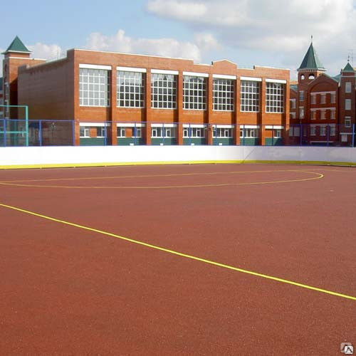 Благоустройство спортивной площадки в школе #2