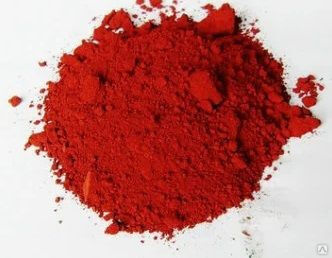 Пигмент красный железоокисный