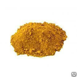 Пигмент Желтый железоокисный 313, красящий для резиновой крошки 