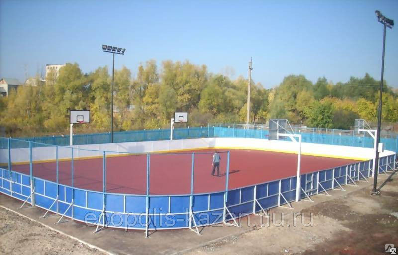 Строительство спортивной площадки