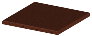 Коврик резиновый прямой 500х500х30 коричневый