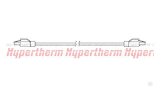 Кабель: 0.6M/2' ETHERCAT M/M RJ45 FLEX SF/UTP экранированный Hypertherm 