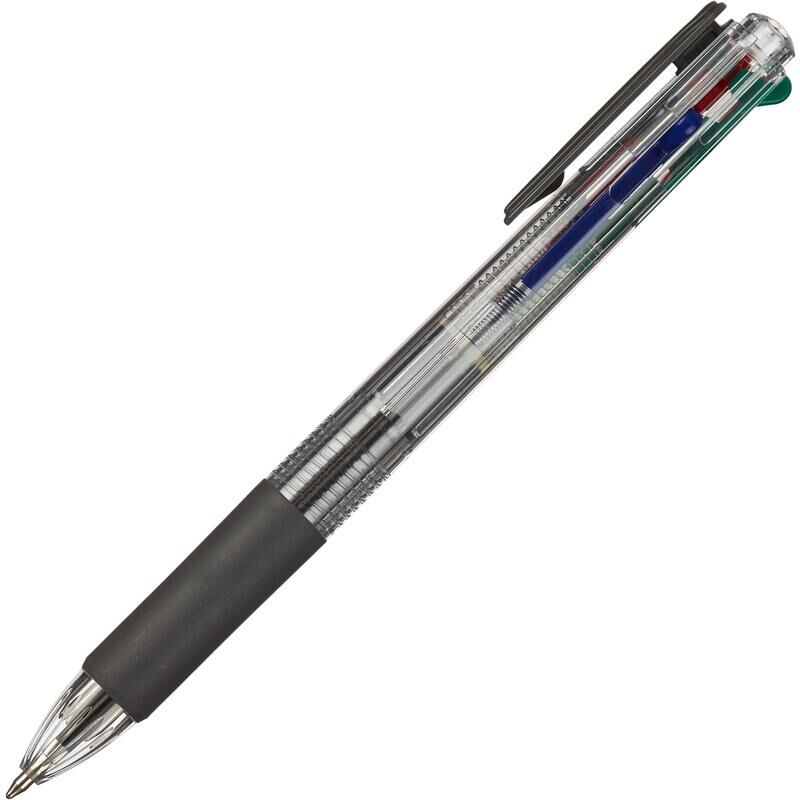 Ручка шариковая автоматическая Deli Arris 4 цвета (толщина линии 0.5 мм)