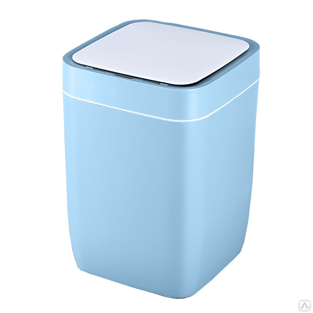 Ведро для мусора сенсорное, квадрат, Foodatlas JAH-6811, 8 л (синий)