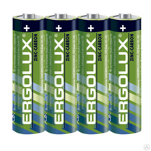 Ergolux R 6 SR4 (R6SR4 батарейка,1.5В) ERGOLUX