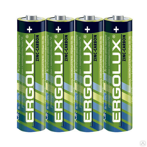 Ergolux R 03 SR4 (R03SR4, батарейка,1.5В) ERGOLUX