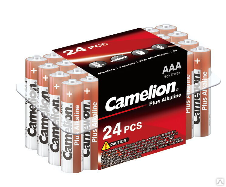 Camelion Plus Alkaline PB24 LR03 (LR03-PB24, батарейка,1.5В) CAMELION