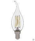 Лампа светодиодная GLDEN-CWS-B-4-230-E14-2700 свеча на ветру 4 Вт