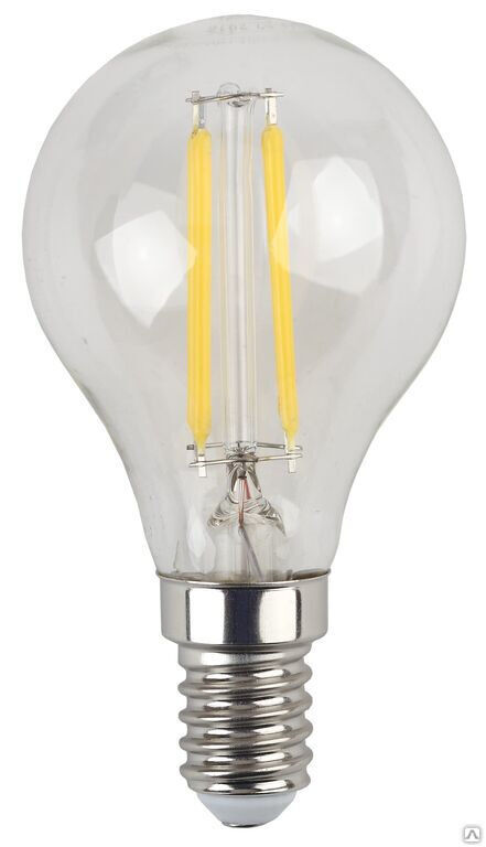 Лампа светодиодная Led e14 g45 7.5w filament