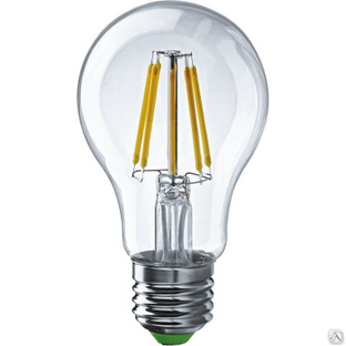 Лампа светодиодная E27-a6027 10W 3000 FILAMENT 