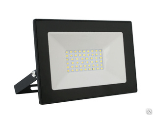Ultraflash LFL-5001 C02 черный (LED SMD прожектор, 50 Вт, 230В, 6500К) ULTRAFLASH 