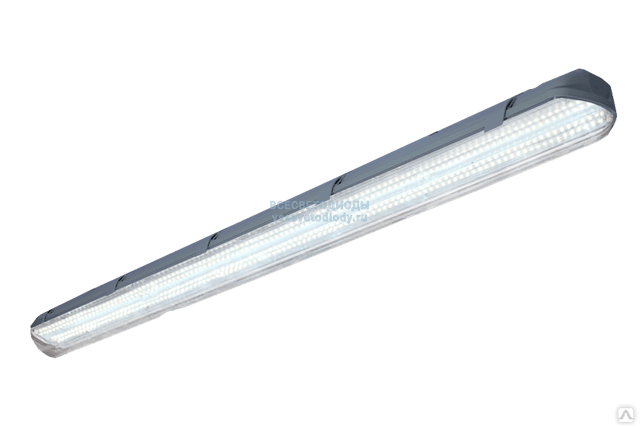 Светильник промышленный Айсберг 58 Вт, 7250 Лм, IP65, 4000-4500 К Опал 1262х124х85 мм