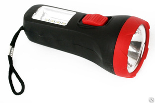 Ultraflash LED16014 (фонарь, черный, 1 + 4SMD LED, 2 реж, 1XR6, пласт, блист-пакет) ULTRAFLASH #1
