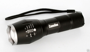 Camelion LED5136 (фонарь, черный, LED XML-T6, ZOOM, 5 реж 3XLR03 в компл., алюм., откр. блистер) CAMELION #1