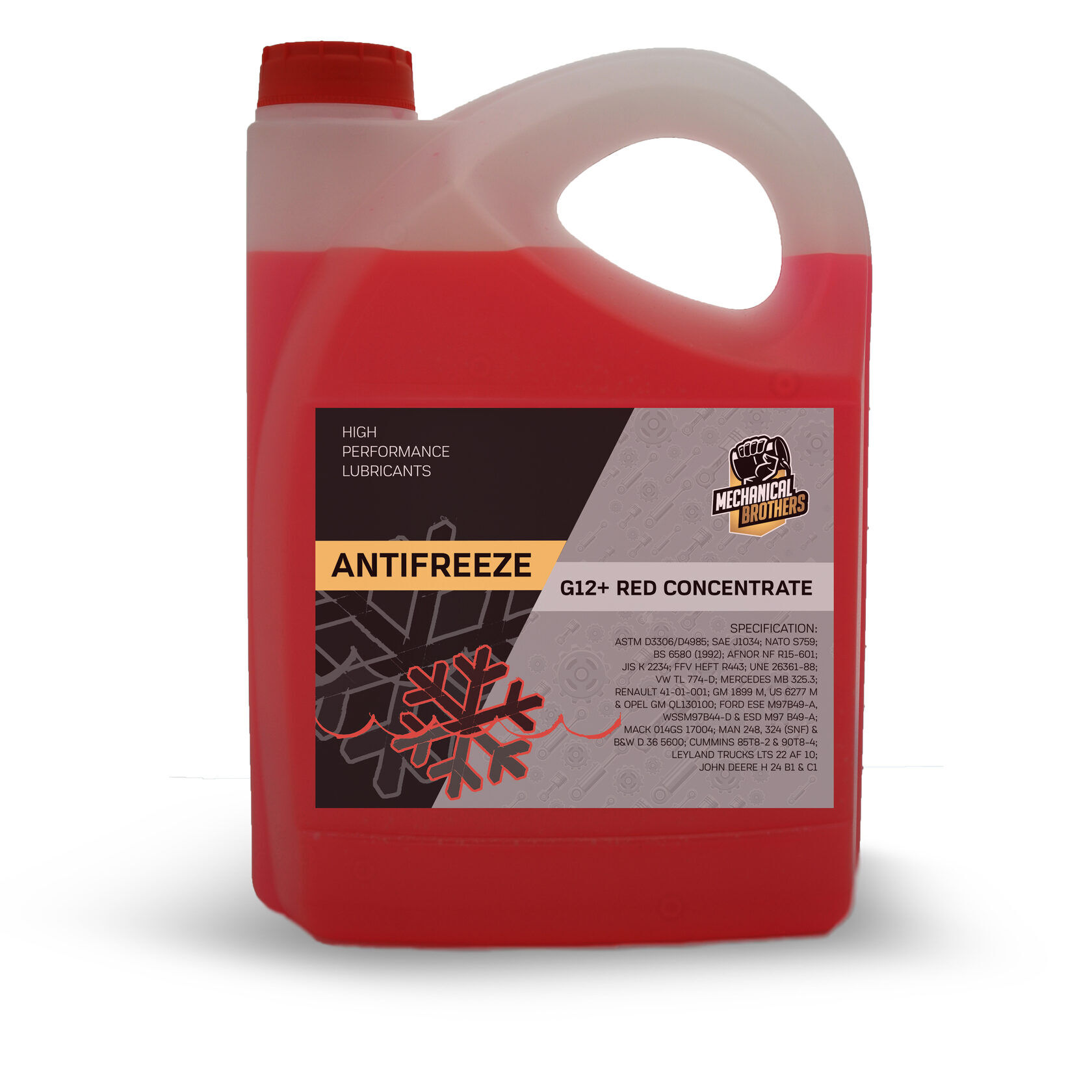 Антифриз MB ANTIFREEZE G12+ RED CONCENTRATE 5 л