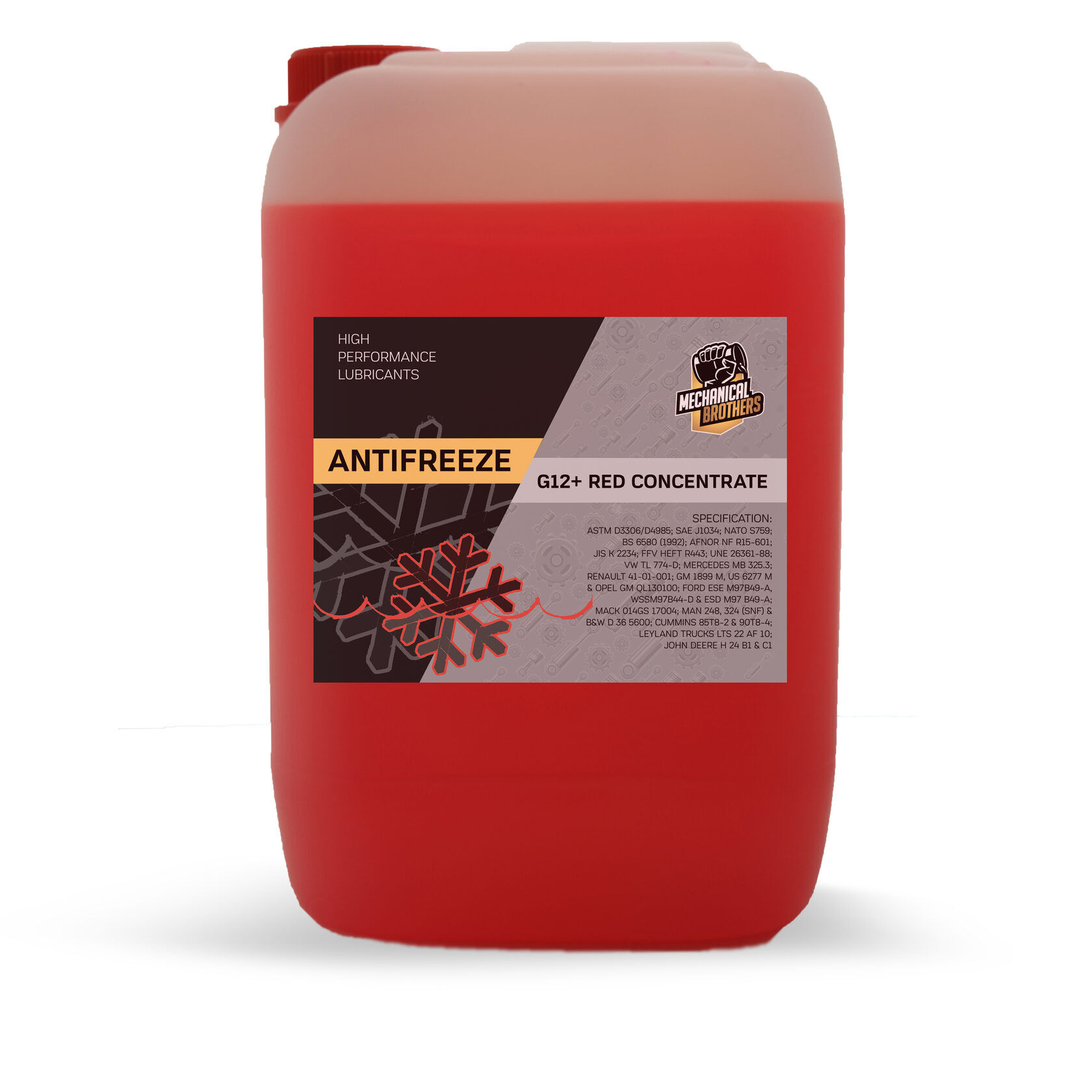 Антифриз MB ANTIFREEZE G12+ RED CONCENTRATE 10 л