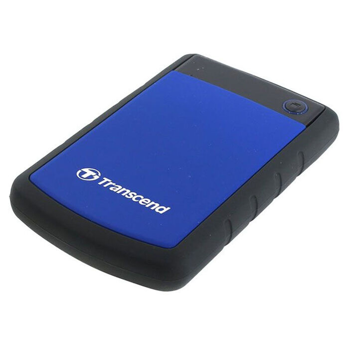 Внешний жесткий диск 2.5" 1Tb Transcend StoreJet 25H3 TS1TSJ25H3B, USB3.0 синий