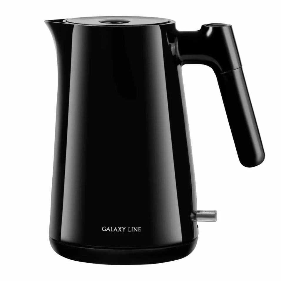 Чайник GALAXY 1.0л GL-0336 дисковый 1800Вт черный /12/ (шт.)