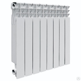 Алюминиевый радиатор STI 350/80, 1 секция