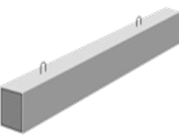 Колонна железобетонная K2 L = до 12 метров Lx400x500 мм 12