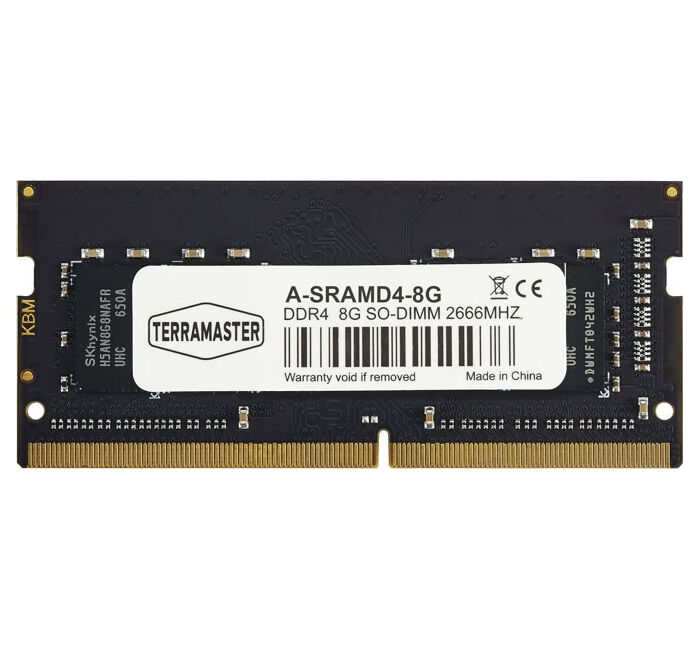 Оперативная память TerraMaster TerraMaster A-SRAMD4-8G/8GB / PC4-21300 DDR4 UDIMM-2666MHz SO-DIMM/в комплекте 1 модуль