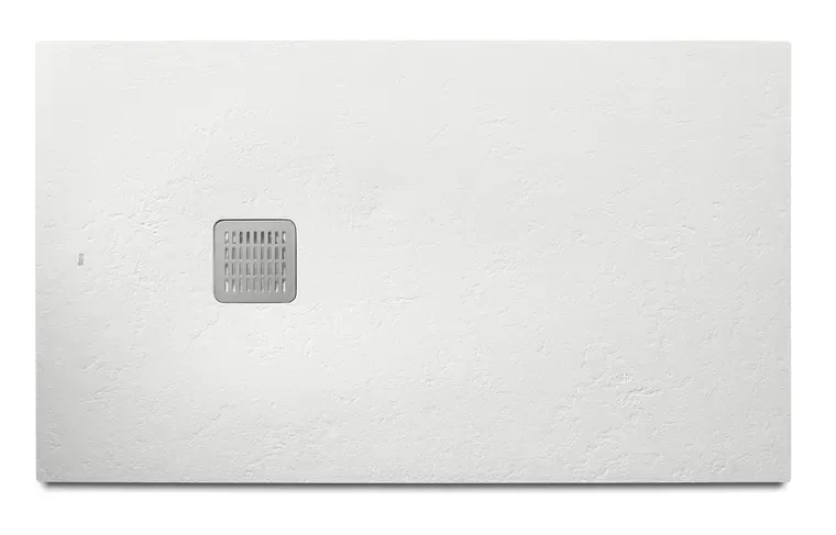 Душевой поддон «Roca» Terran AP1015782BC01100 с решёткой 140/70 низкий прямоугольный с сифоном белый