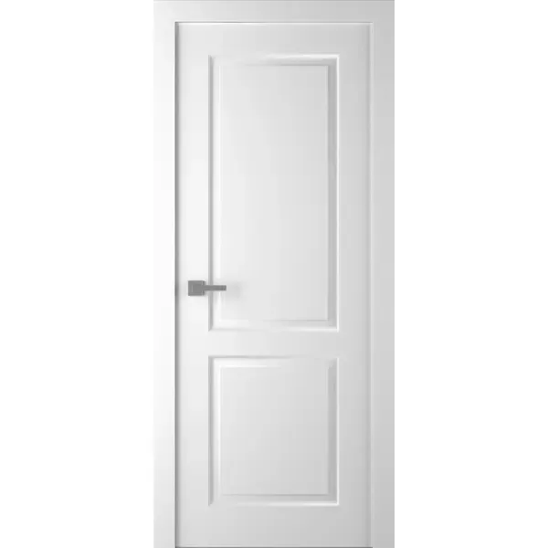 Дверь межкомнатная Австралия глухая эмаль цвет белый 80x200 см (с замком) BELWOODDOORS