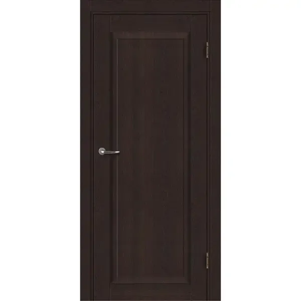 Дверь межкомнатная Пьемонт глухая CPL ламинация цвет дуб оверленд 80x200 см (с замком и петлями) МАРИО РИОЛИ