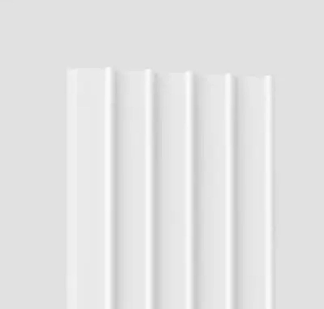 Модульная стеновая панель ACUPAN Rohre-трубки Белый/под покраску