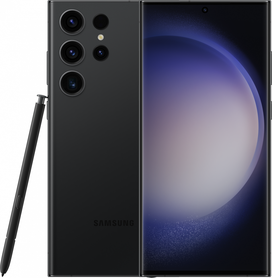 Смартфон Samsung Galaxy S24 Ultra 12Gb/256Gb черный (SM-S928BZKCMEA)