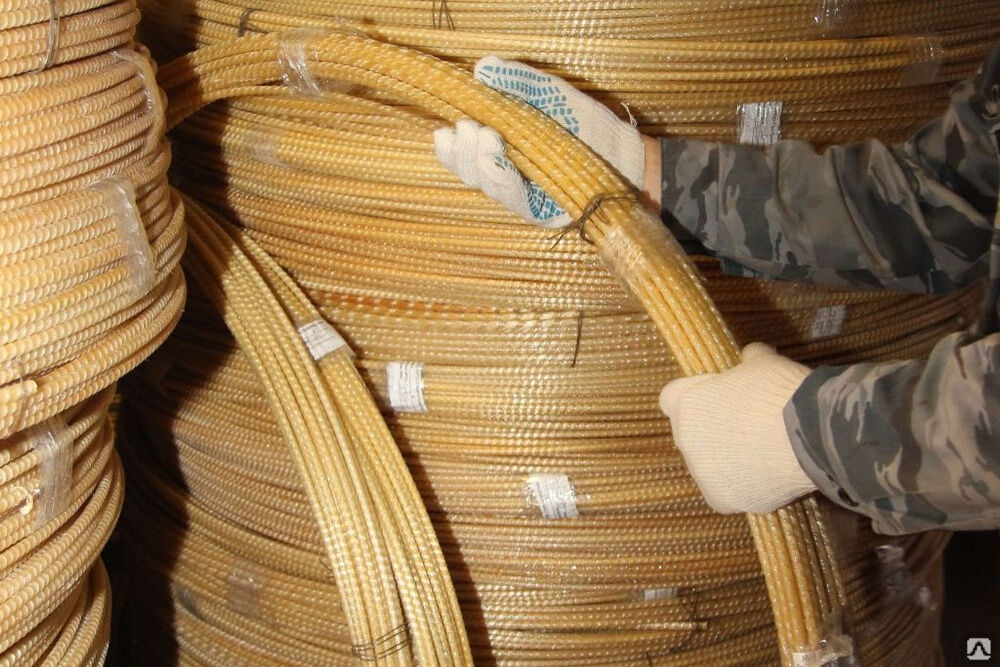Арматура композитная АКП-10 (бухта по 50 м) купить от 24.50 руб./м в ...