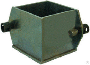 Форма куб ФК-150 150х150х150/1 (сжатие) 210х214х165 мм 8,4 кг