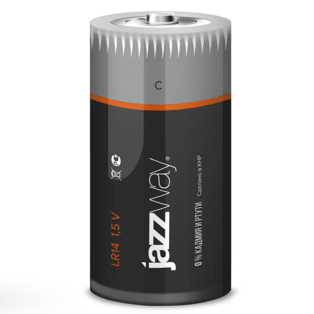 Элемент питания (C)LR14 "JAZZway" Ultra Alkaline