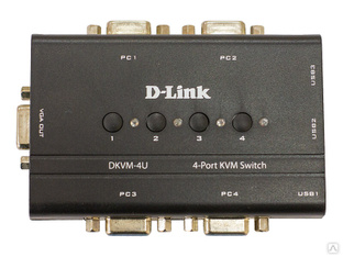Переключатель D-Link DKVM-4U (4 порта) 