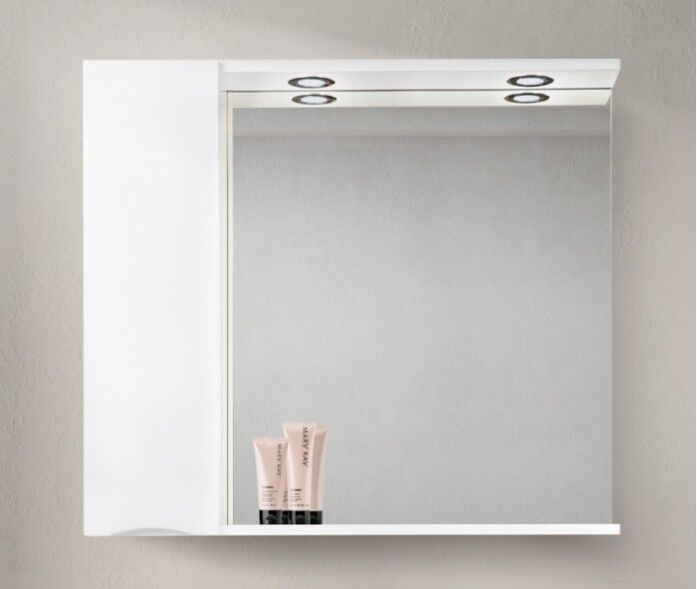 Зеркало со шкафчиком BelBagno Marino 90 (Зеркало со шкафчиком BelBagno Marino 90 левостороннее исполнение)