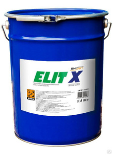 Смазка универсальная синяя Elit X EP2 евроведро 18,0 кг 