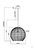 Подвесной светильник Maytoni MOD204PL-01B #1