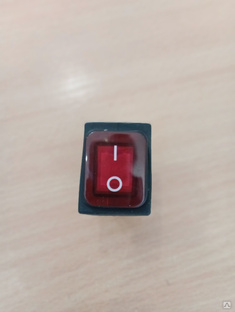 Выключатель Переключатель кнопка красный зеленый 16А 250V, 20A 125V (4-х контакт.) для холодильного агрегата клавишный #1