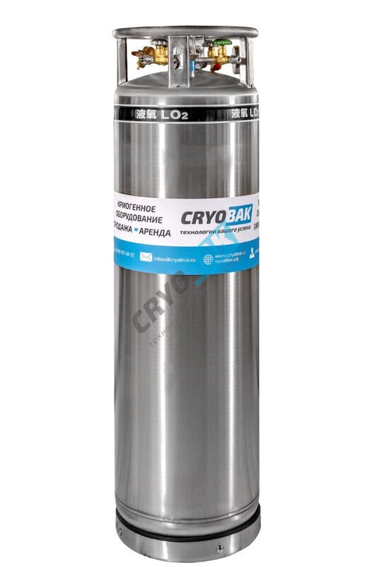 Цилиндр вертикальный криогенный DPL-450-210-2,3 (А) 505х1730 мм 196 л
