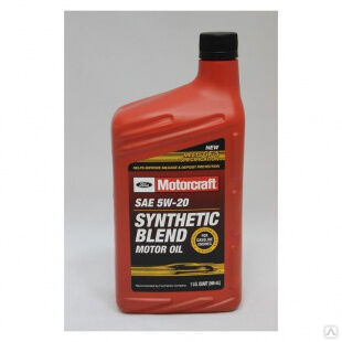 Mоторное масло Ford Motorcraft XO 5W20, Synthetic Blend, 0,946л, США 