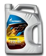Полусинтетическое Масло моторное Gazpromneft Premium L 5w40, SL/CF.205л, 176кг