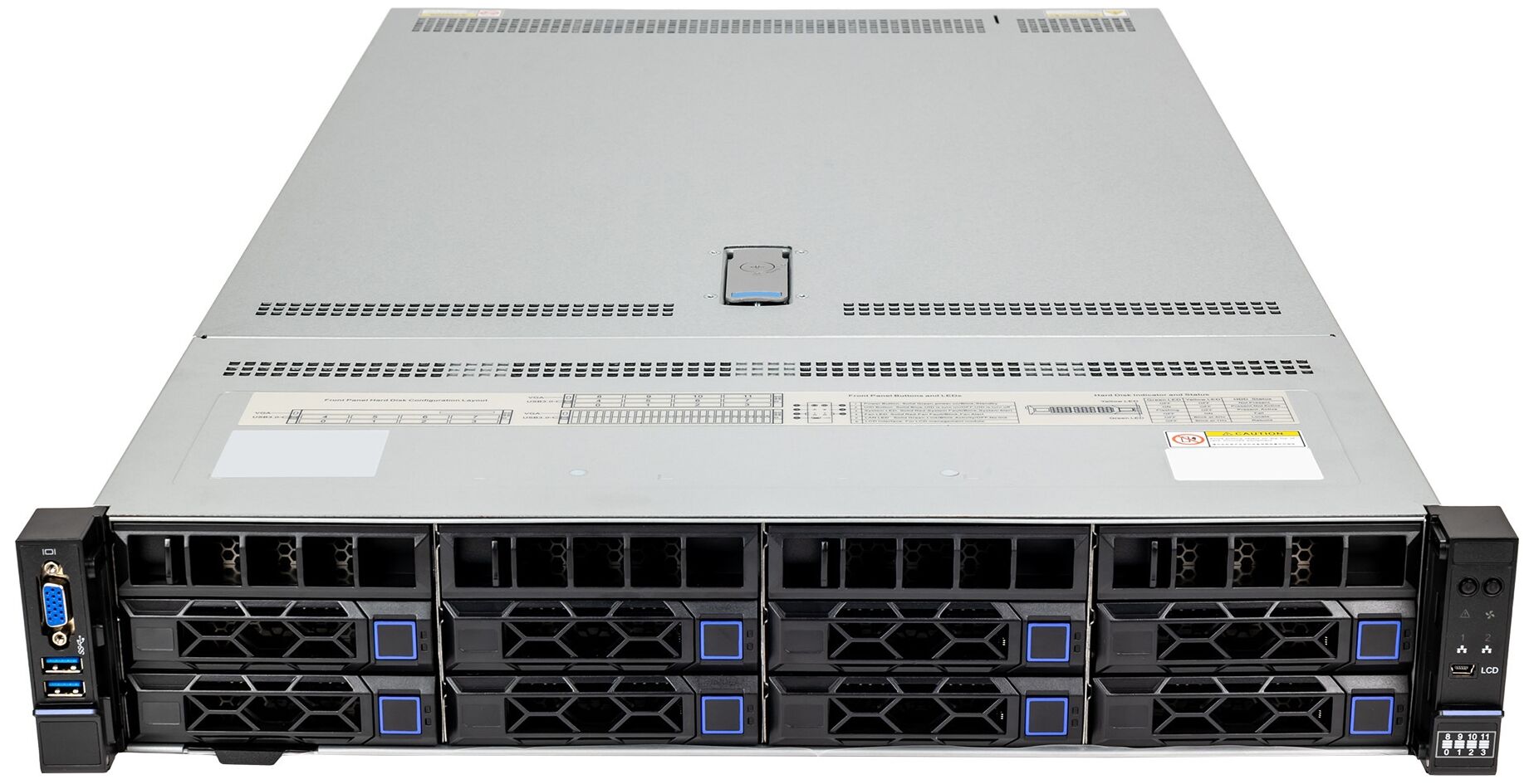 Серверная платформа Hiper Hiper R2-Advanced T222408-08 R2-T222408-08/2U/2x3647/ 24xDDR4-2933 RDIMM/LRDIMM/ 10x2.5",3.5",