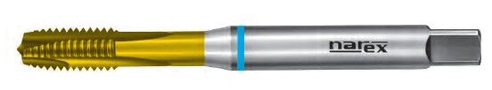 Метчик машинный М 8 6Н Тип VA (для сквозных отверстий) HSSE (TIN) DIN371 (Narex Zdanice)