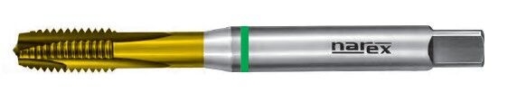 Метчик машинный М 10 6Н тип UNI (для сквозных отверстий) HSSE (TiN) DIN371 Narex Zdanice (Чехия)
