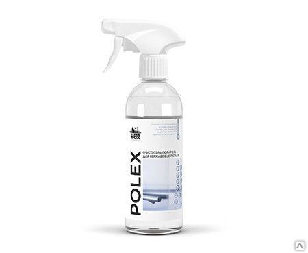 Очиститель-полироль для нержавеющей стали POLEX 0,5 (триггер) (упаковка 18 шт)