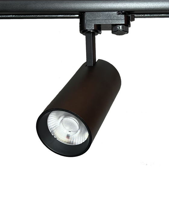 Трековый светодиодный светильник, tr5430 led 30w черный/белый