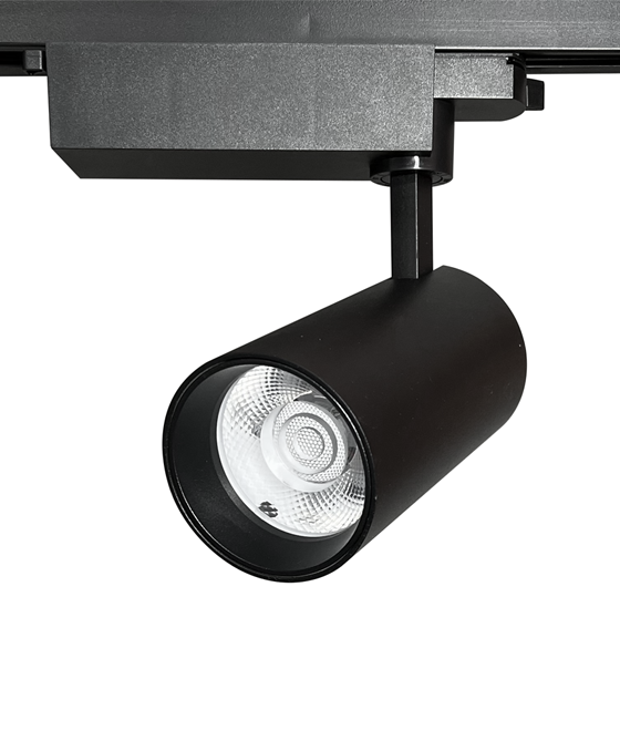 Трековый светодиодный светильник, tr6430 led 30w черный/белый